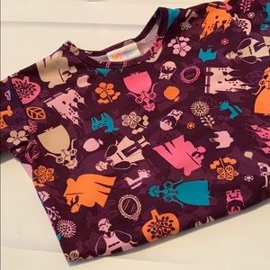 Lularoe Small World Hi Lo